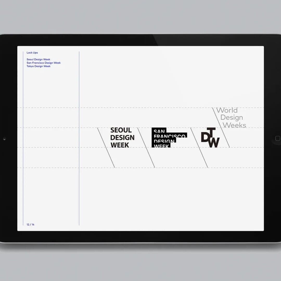Visual Identity For World Design Weeks