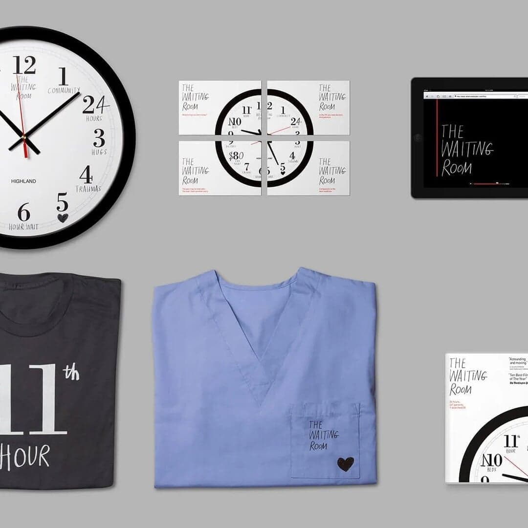 Campaign Identity For The Waiting Room Documentary
