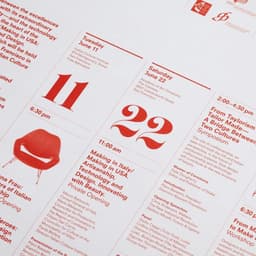 Poster And Calendar Design For An Italian Cultural Event  cover image