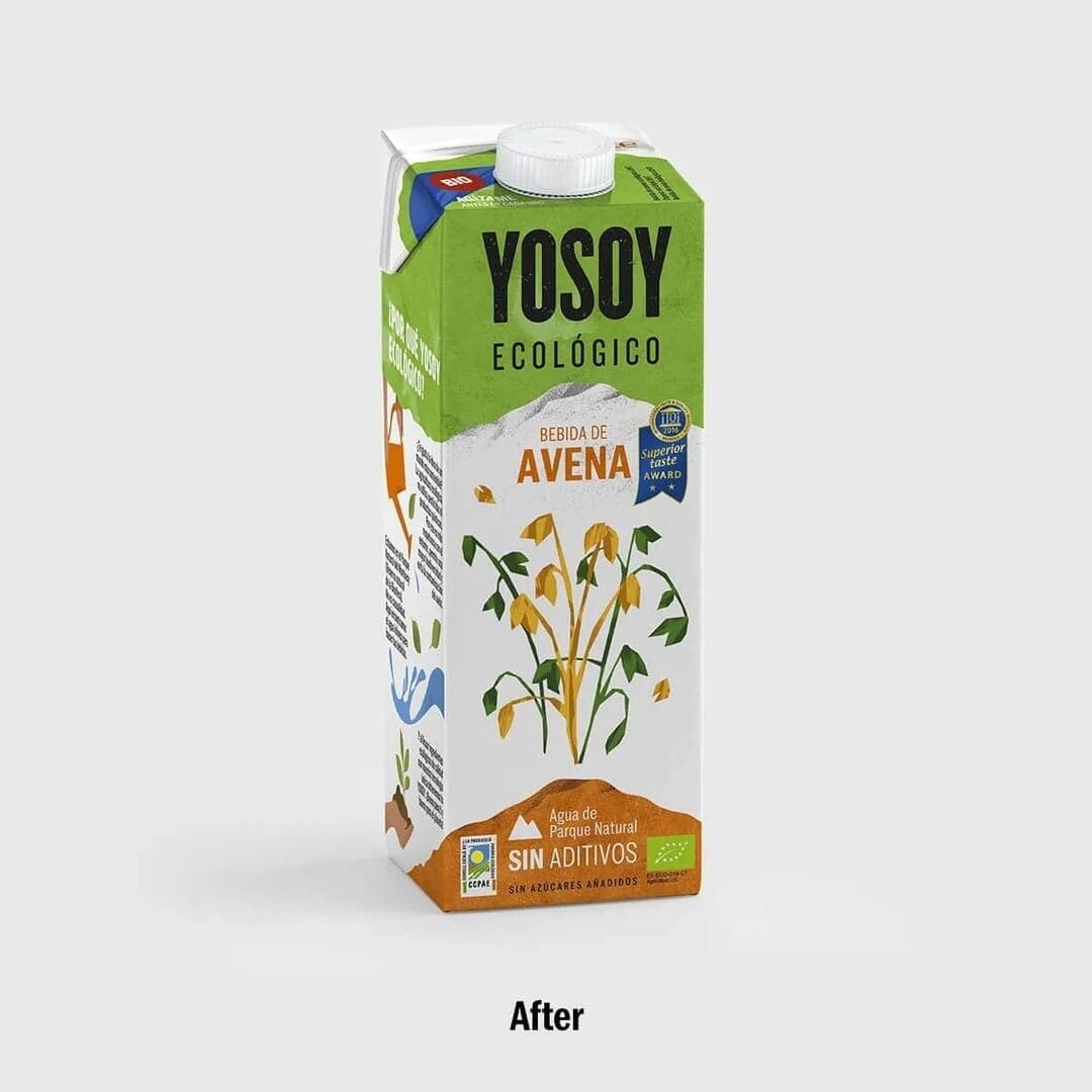 Brand And Packaging Redesign For Yosoy