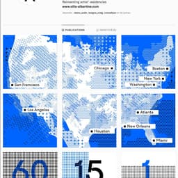 Visual Identity For Villa Albertine - thumbnail 1