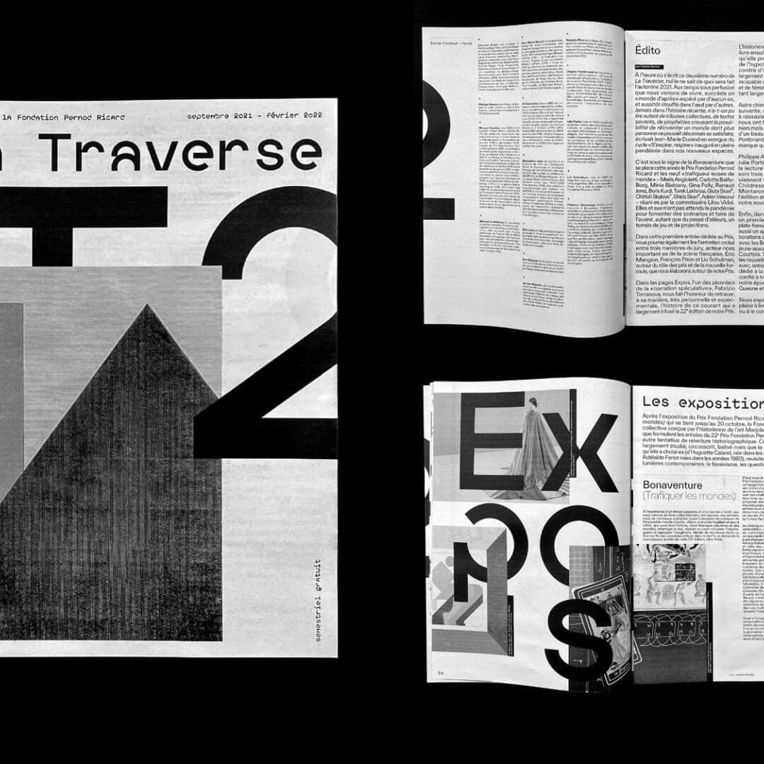 Visual Identity For Bonaventure 22e Prix De La Fondation Pernod Ricard