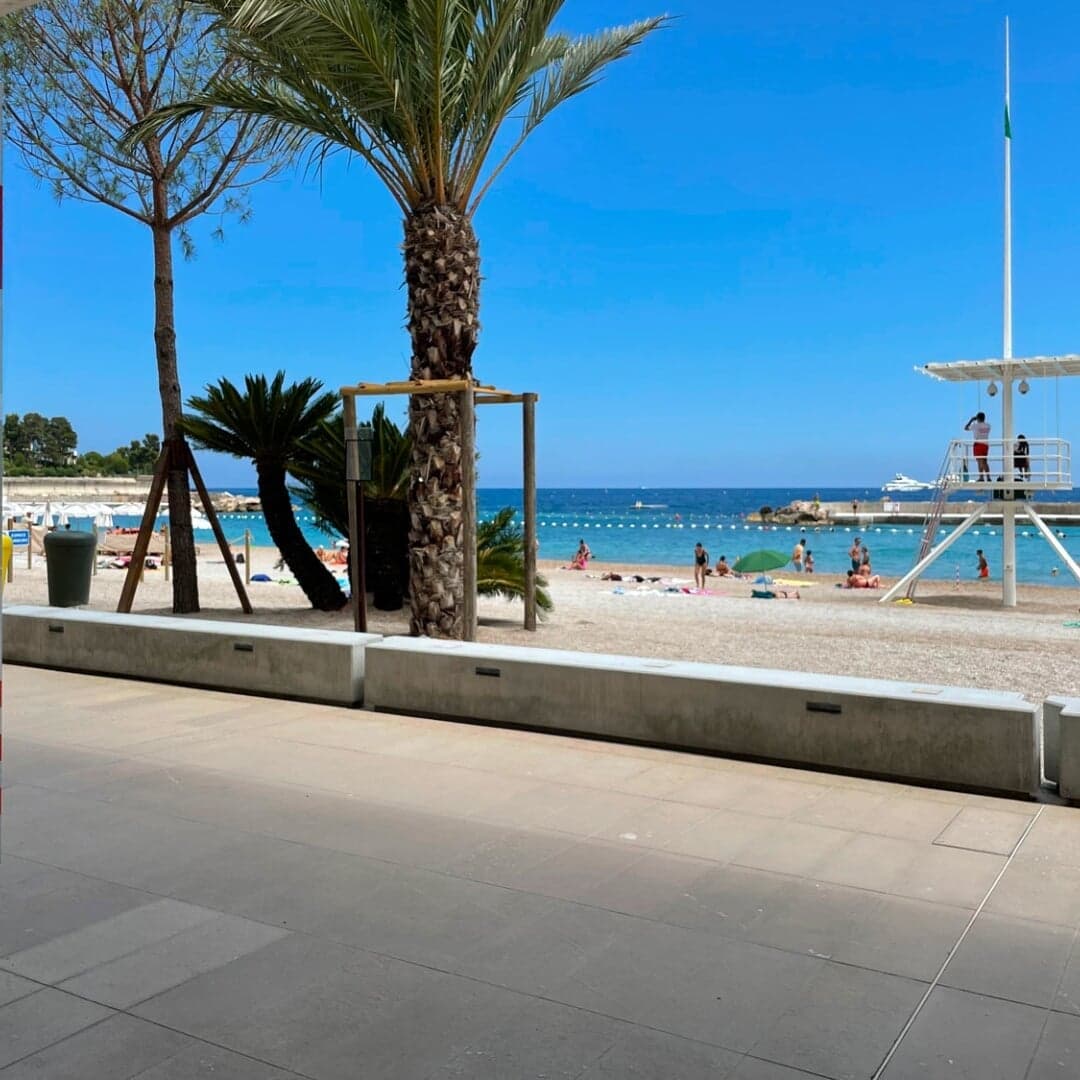 Environmental Signage For Monaco Public Beach