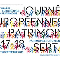Poster Design For Journées Du Patrimoine 2015 - thumbnail 1