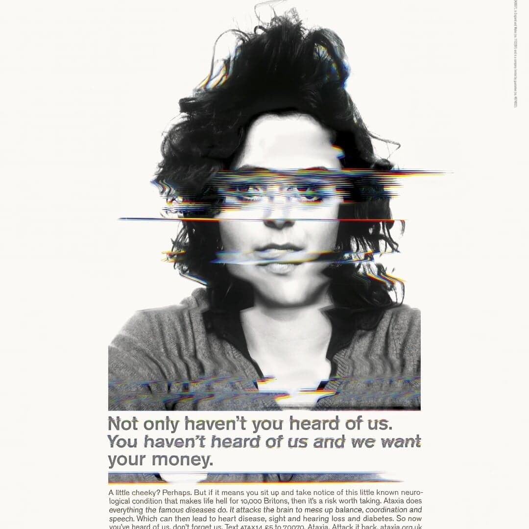 Advertising Campaign For Ataxia Charity