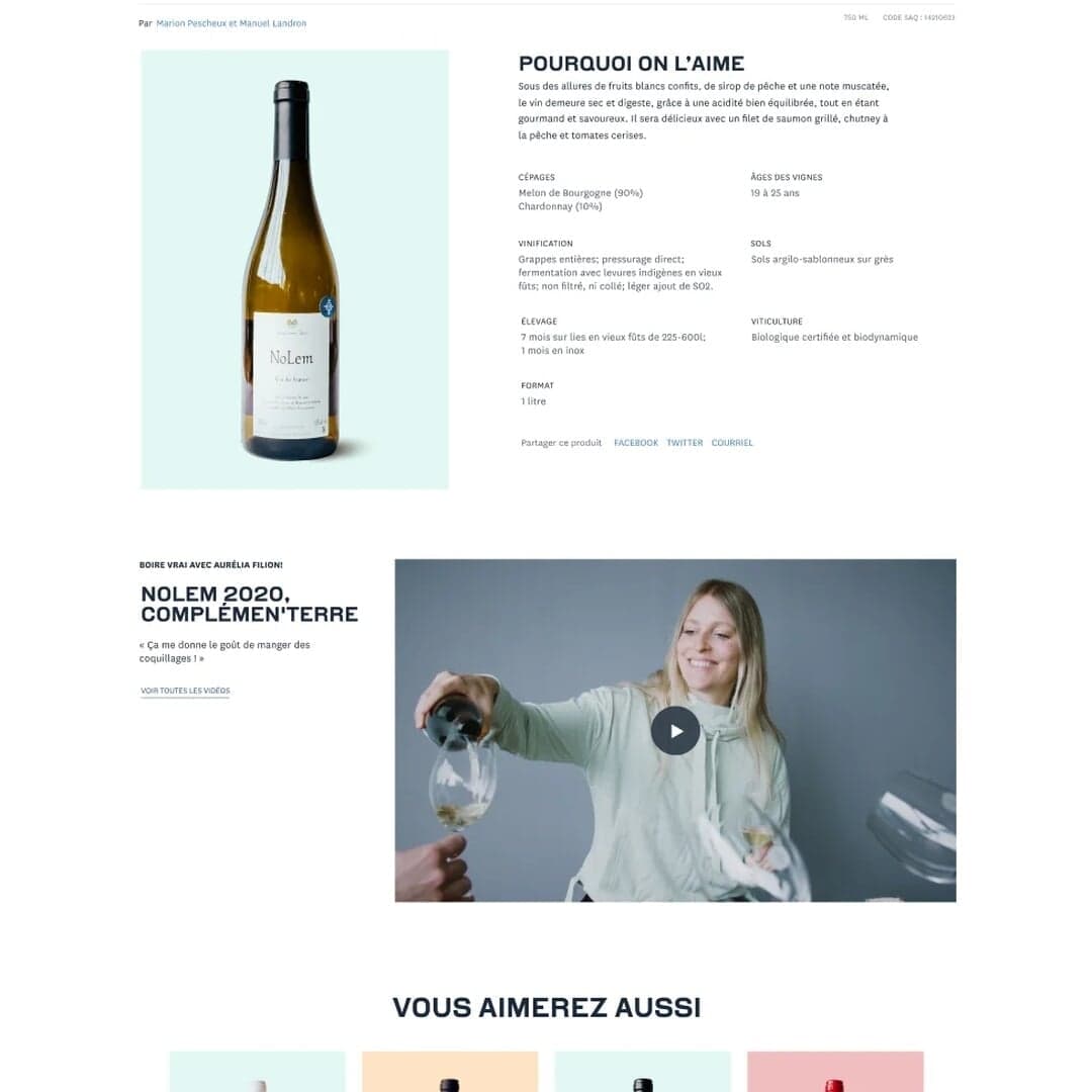 Website Redesign For A Wine Import Agency