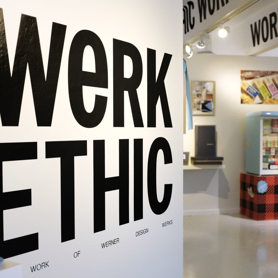 Exhibition Identity For Werk Ethic
