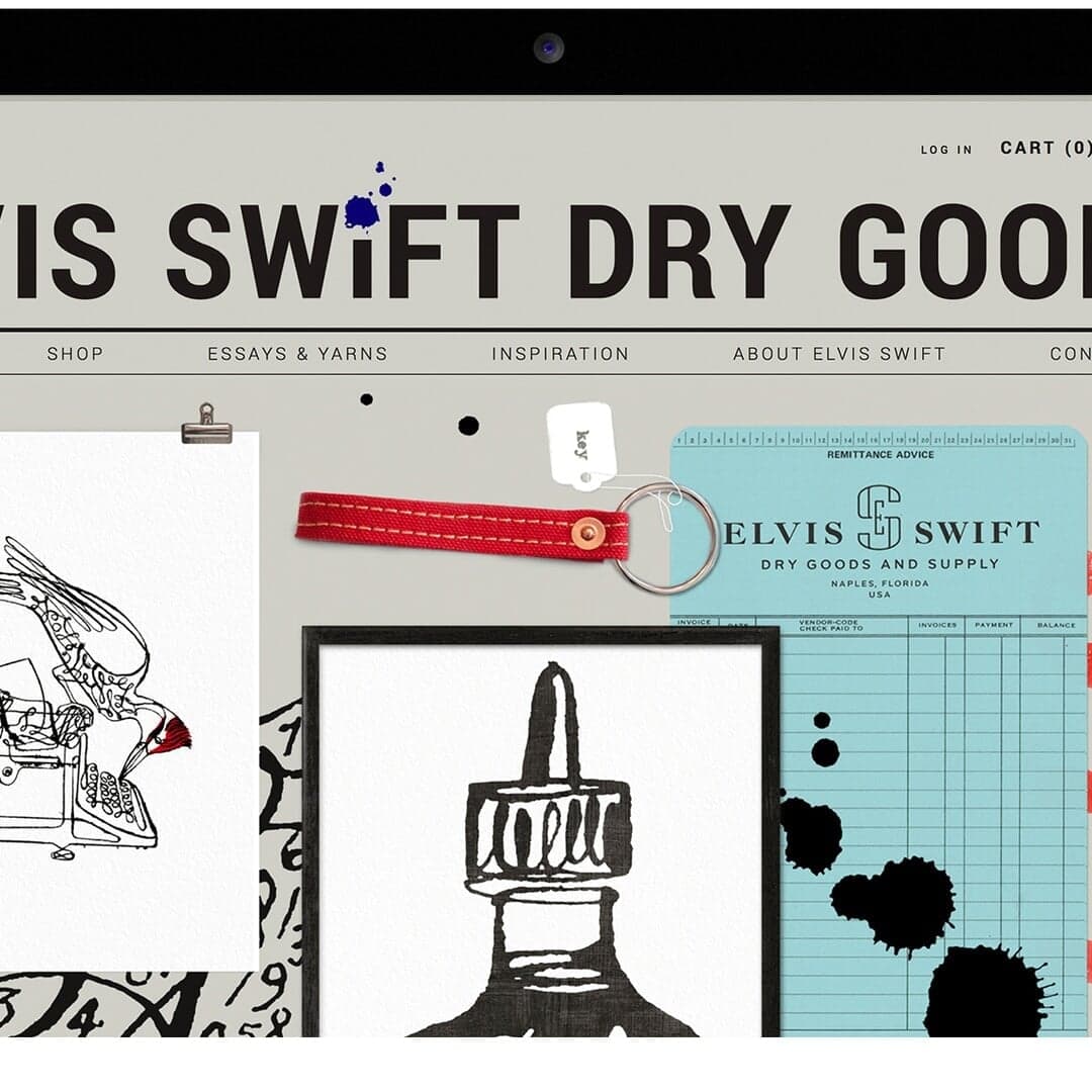 Brand Identity For Elvis Swift Dry Goods