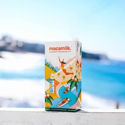 Packaging Design For A Sustainable Macadamia Milk cover image