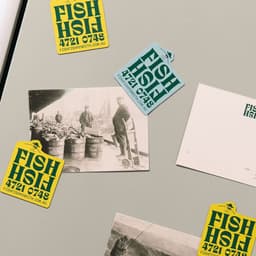 Visual Identity Creation For A Local Fish And Chips Shop cover image