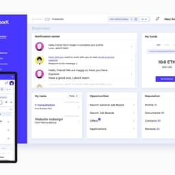 Website And Ui Redesign For A Blockchain Jobs Platform cover image