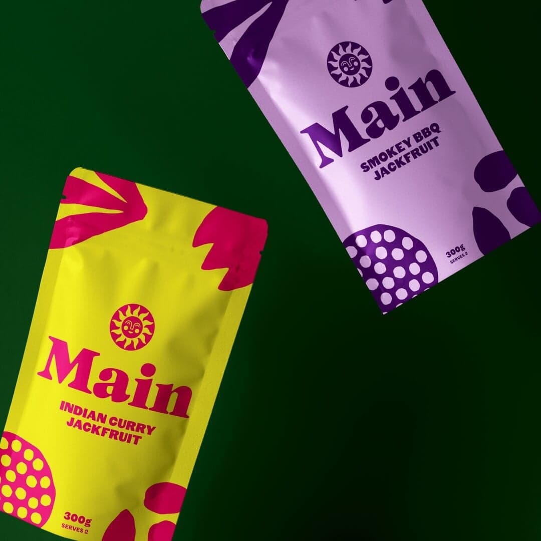 Brand Identity For Main Plant-based Food Startup