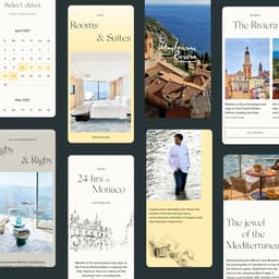 A Modern Website For A Luxury Hotel Group  cover image