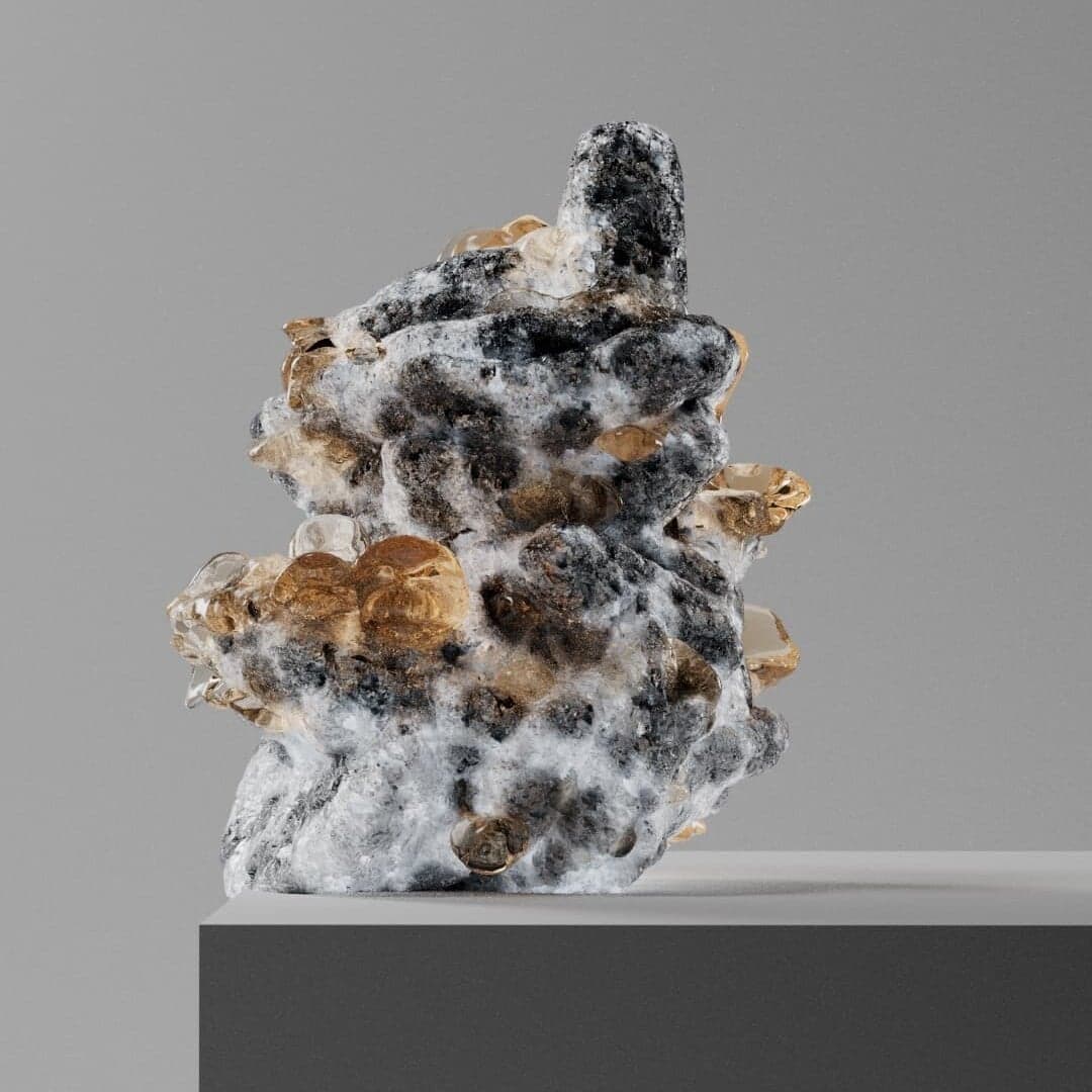 3d Motion Exploration Of Mineral Formation For Media.work