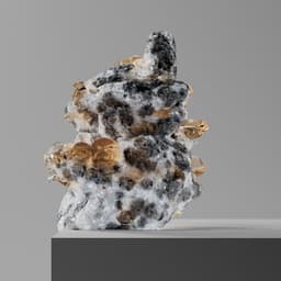 3d Motion Exploration Of Mineral Formation For Media.work - thumbnail 1