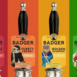 Badger Brewery - Robot Food design work cover image