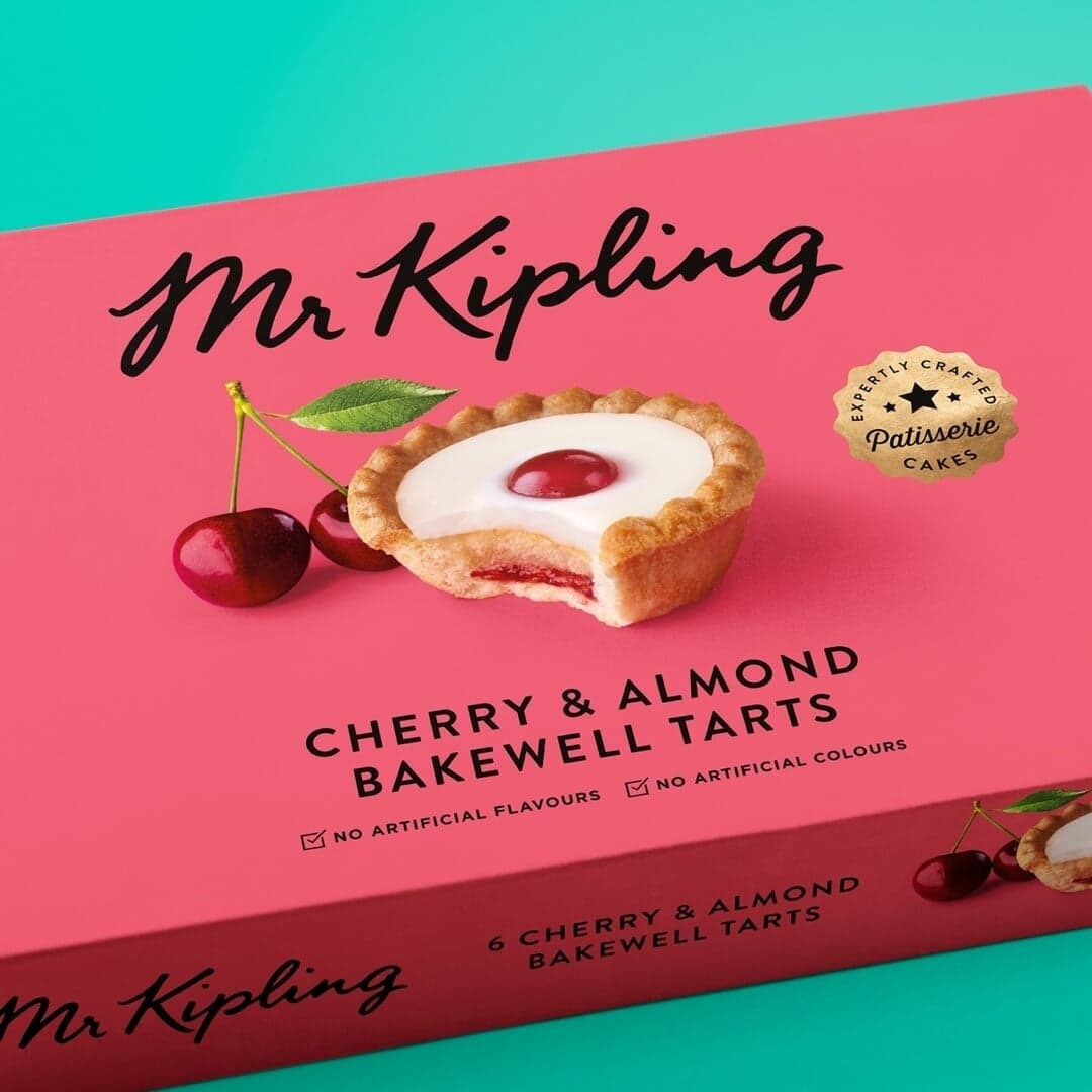 Packaging Redesign For Mr Kipling International Launch