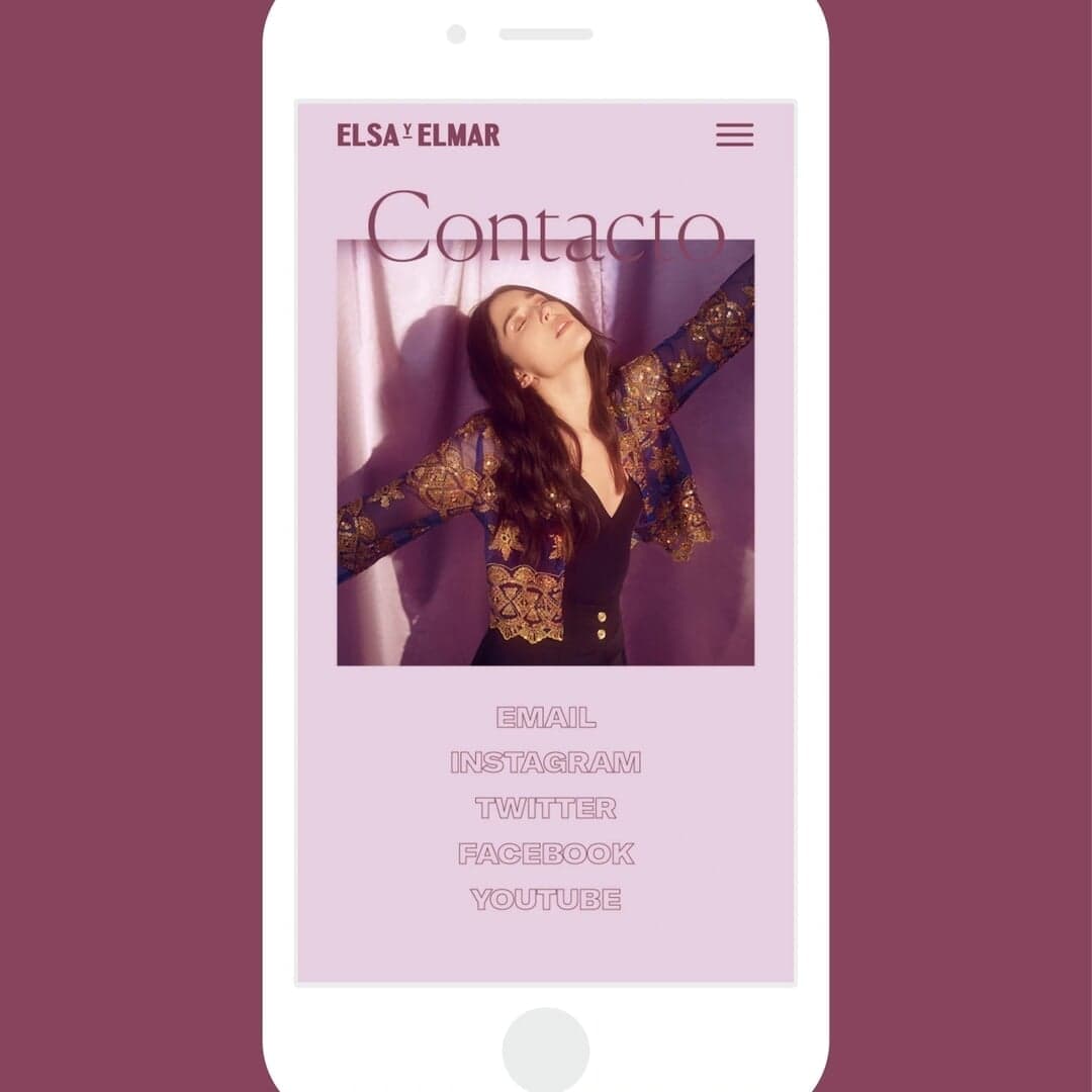 Design System And Live Visuals For Elsa Y Elmar's Eres Diamante