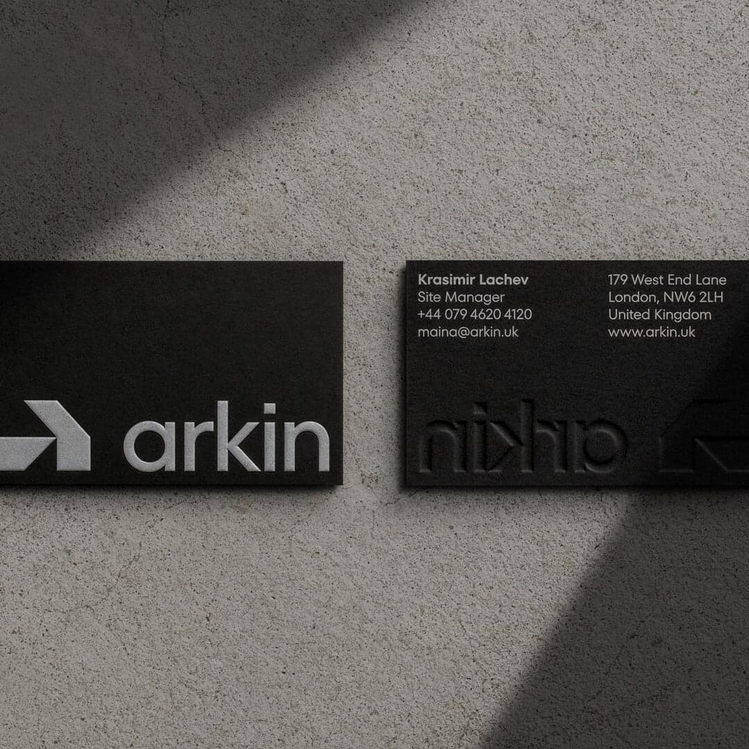 Brand Identity And Naming For Arkin Construction Solutions