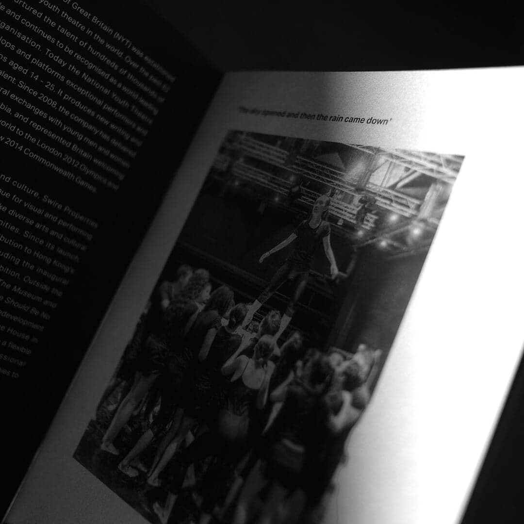 Editorial Design For Flood Theatre Performance