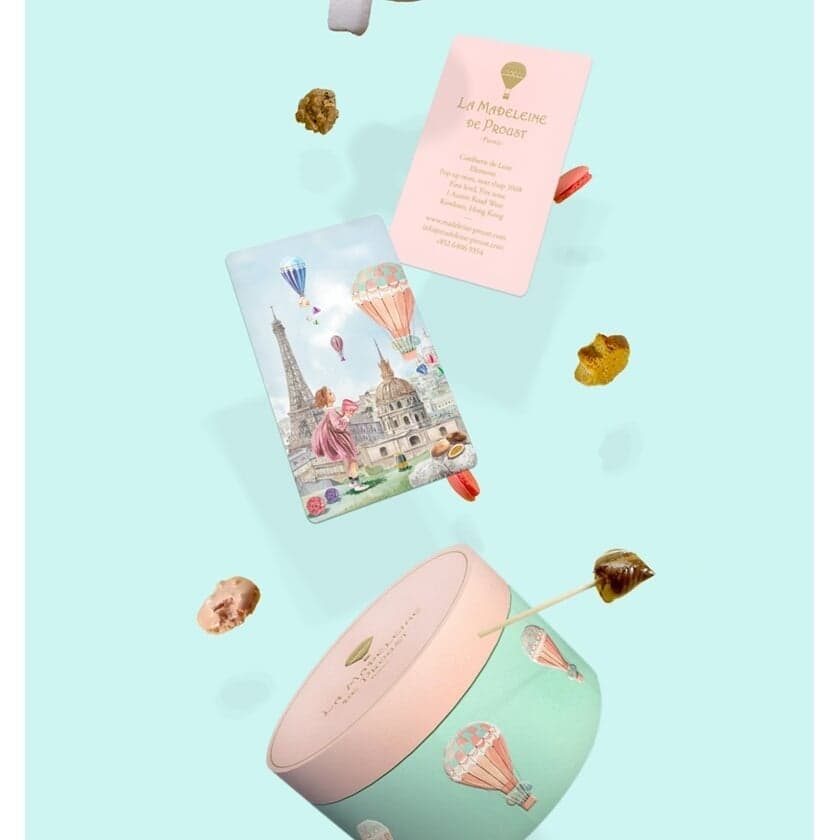 Brand Identity For La Madeleine De Proust