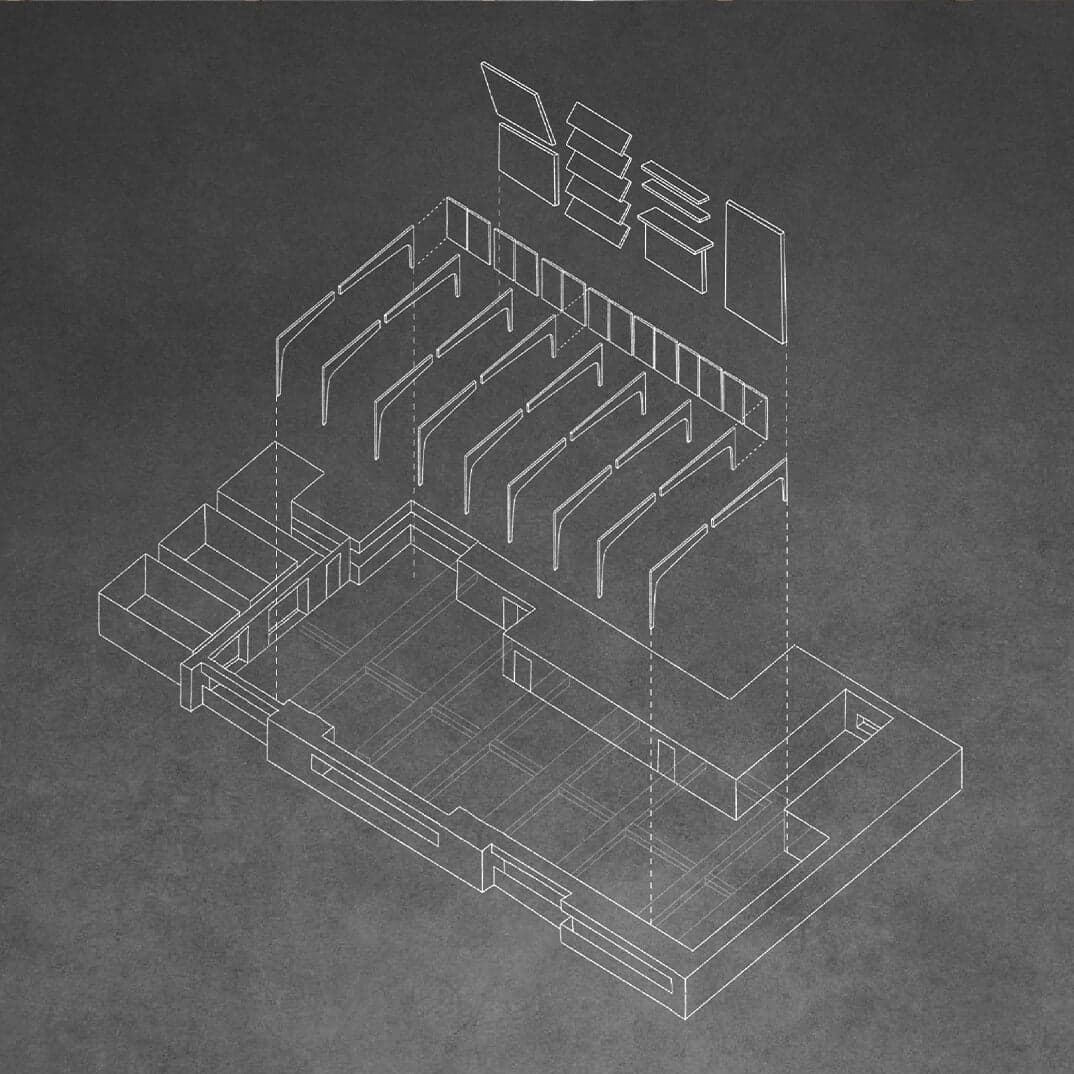 Interior Design For An Automotive Library