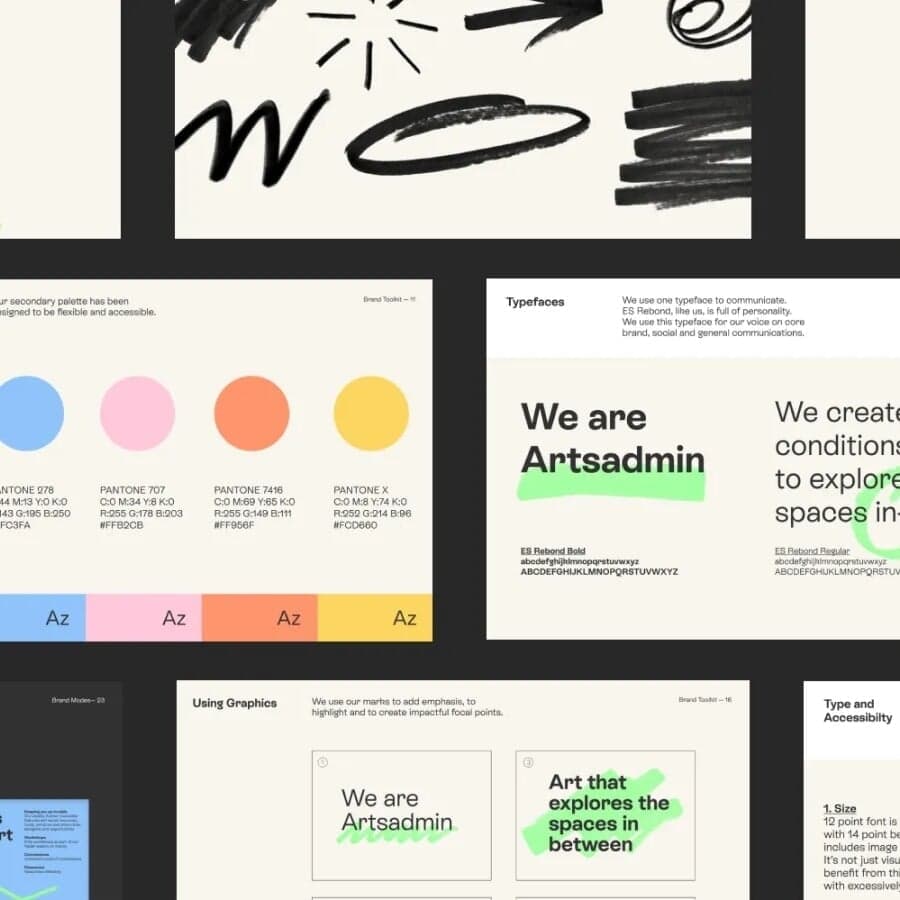 Brand Identity And Digital Design For Artsadmin