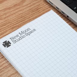 Visual Identity And Website For New Moon Studio Space cover image