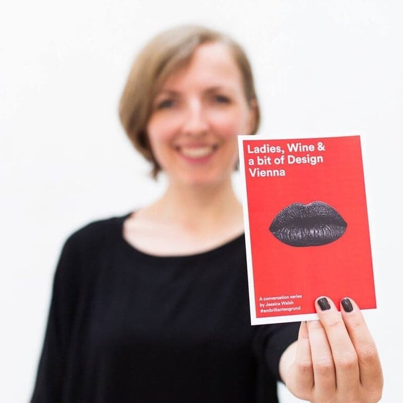 Brand Identity For Ladies, Wine & Design