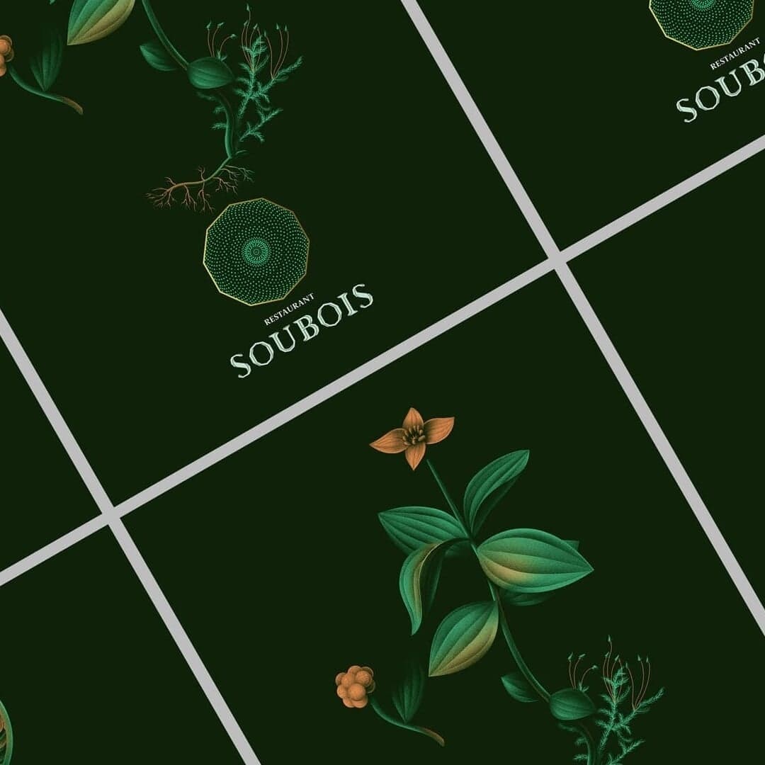 Brand Identity For Restaurant Soubois