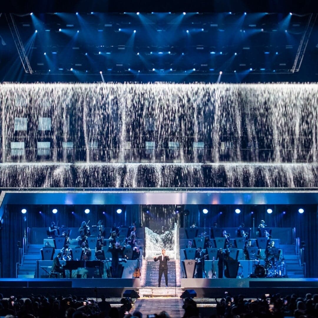 Video And Content Production For Michael Bublé Higher Tour