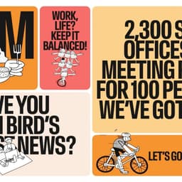 Brand Transformation For Swiss Life's Bird Building cover image
