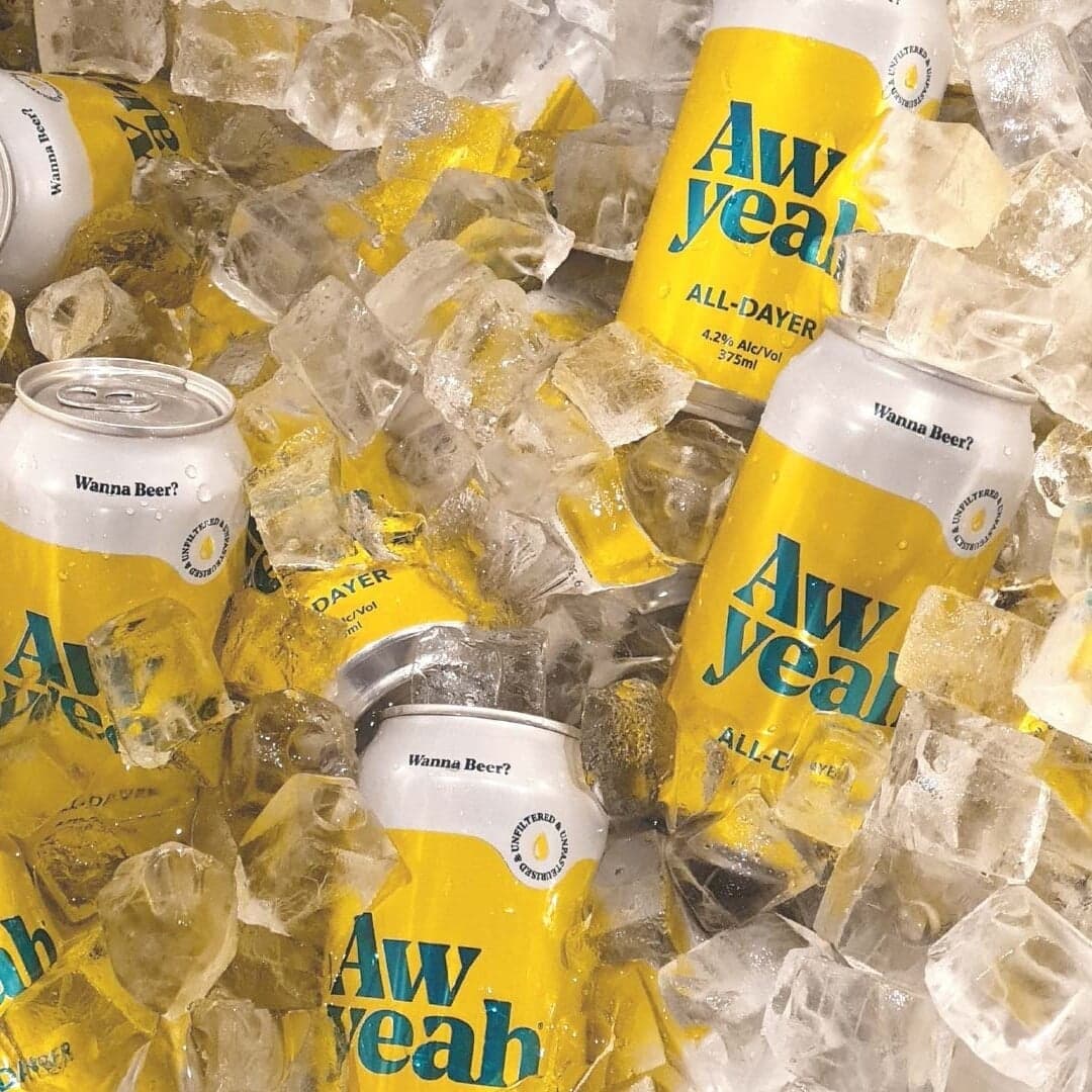 Brand Identity And Packaging For Aw Yeah Beer