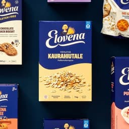 Brand Identity And Packaging For Elovena Oats cover image