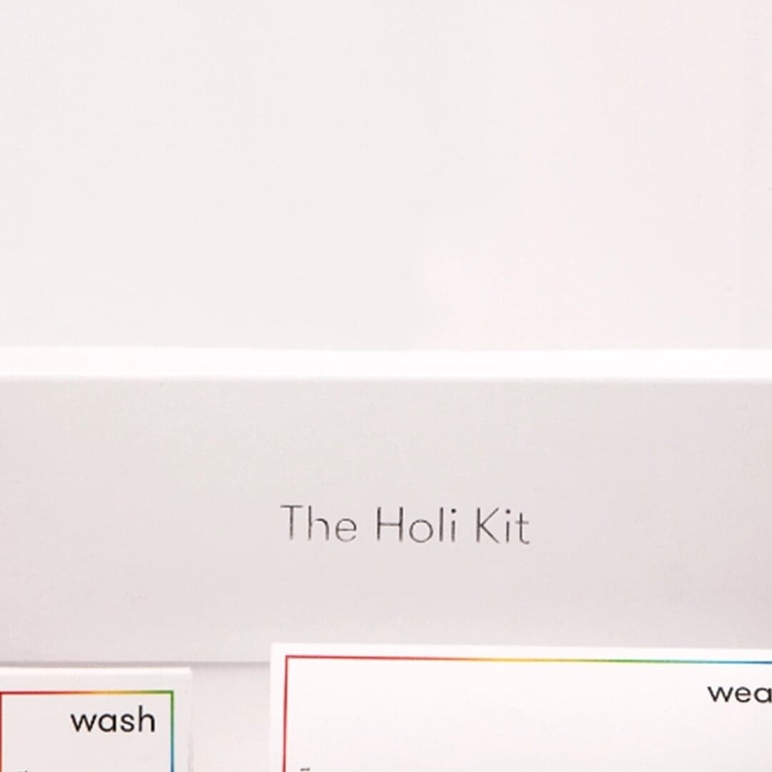 Brand Identity And Packaging For Modern History Holi Kit