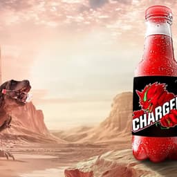 Charged (a Coca Cola Company) - Branded design work cover image