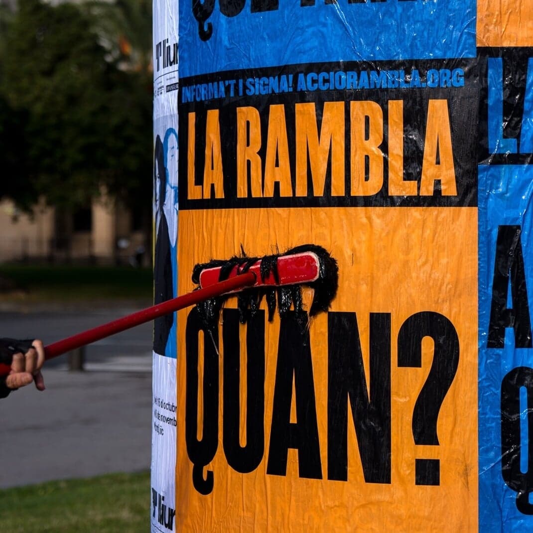 Awareness Campaign For The Remodeling Of La Rambla