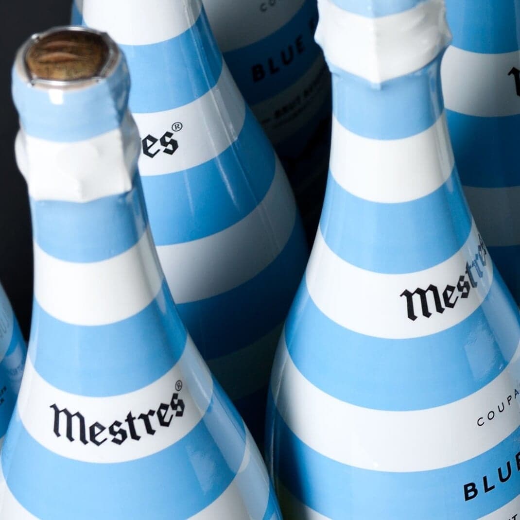 Packaging Design For Mestres Blue Fin Cava