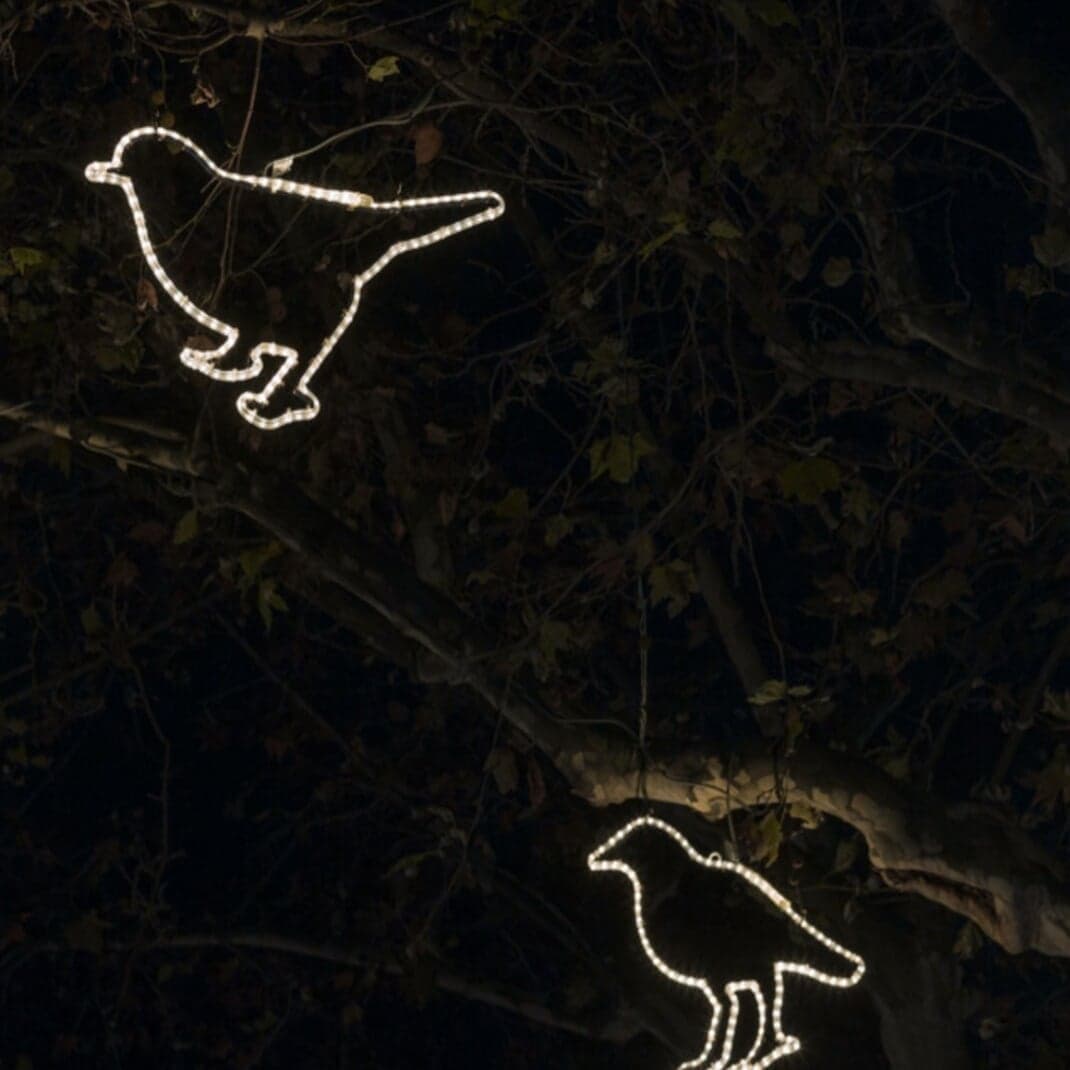Christmas Lights Installation For La Rambla Barcelona