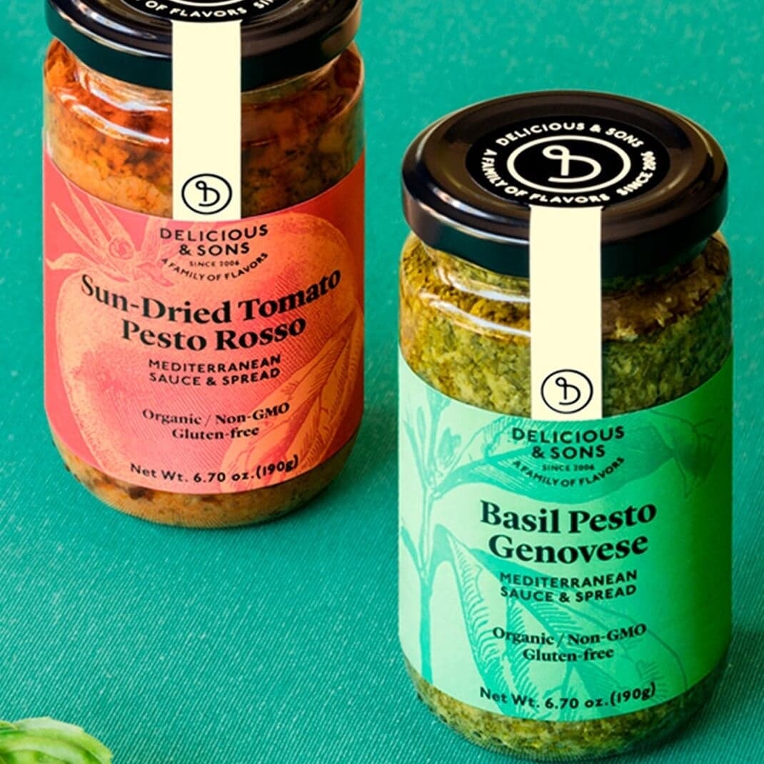 Brand Identity And Packaging For Delicious & Sons