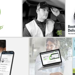 Brand Identity For A Fast-growing Courier Platform cover image