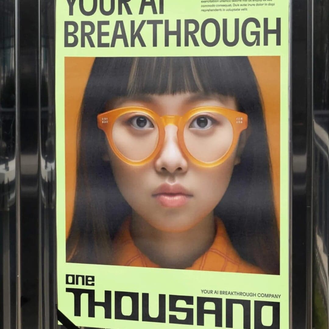 Rebranding For Ai Consultancy One Thousand