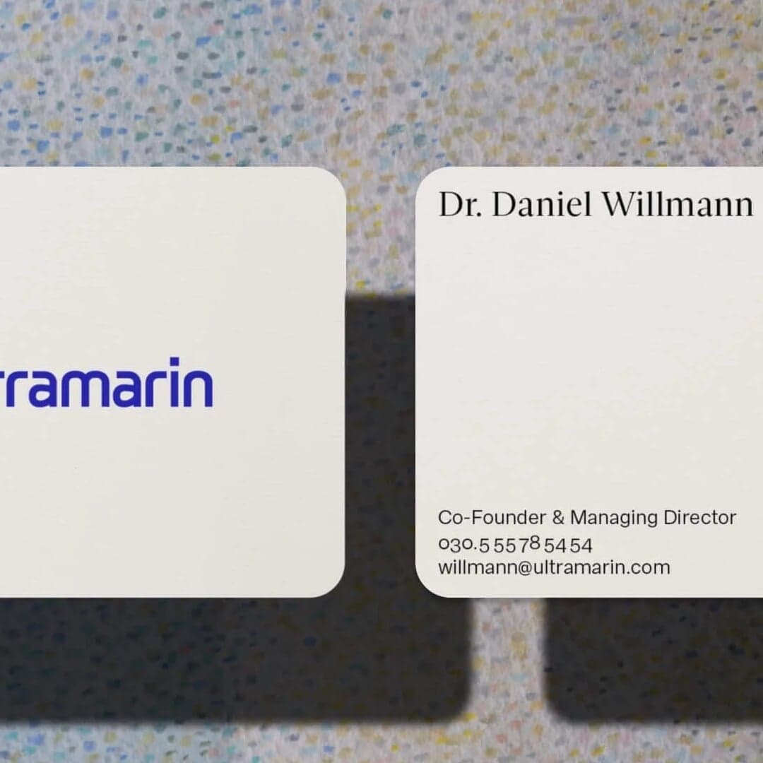 Naming And Brand Identity For B2b Fintech Ultramarin