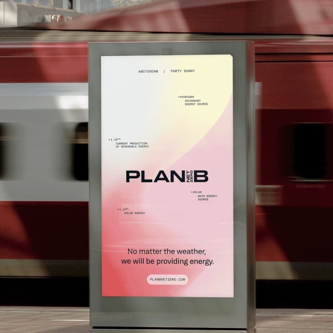 Brand Identity For Plan B Net Zero