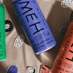 Brand Identity For Meh Hard Seltzer cover image