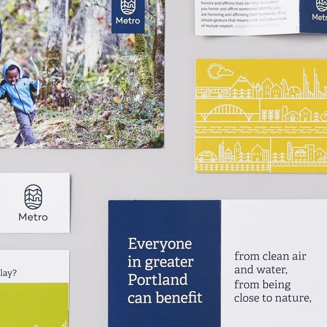 Brand Identity And Multimedia System For Oregon Metro