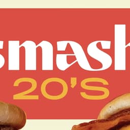 Brand Identity For Smash 20's Burgers cover image