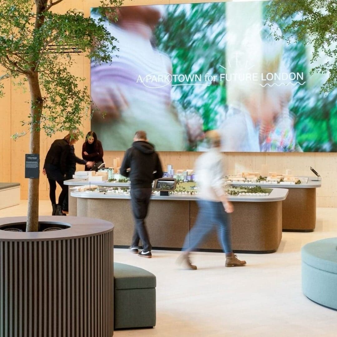 Exhibition Design For Brent Cross Town Visitor Pavilion