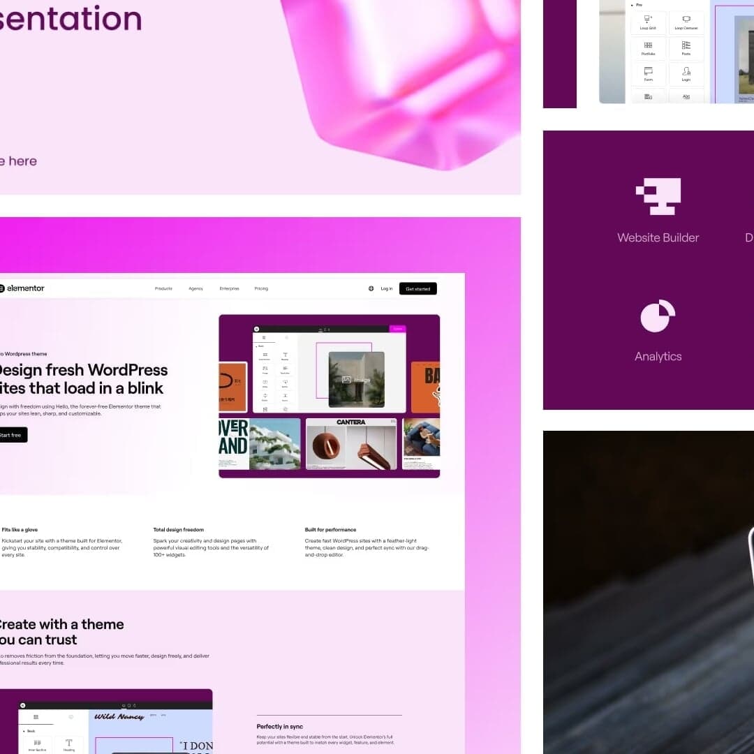 Design Support For Elementor Marketing Team
