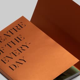 Editorial Design For Theatre Of The Everyday cover image